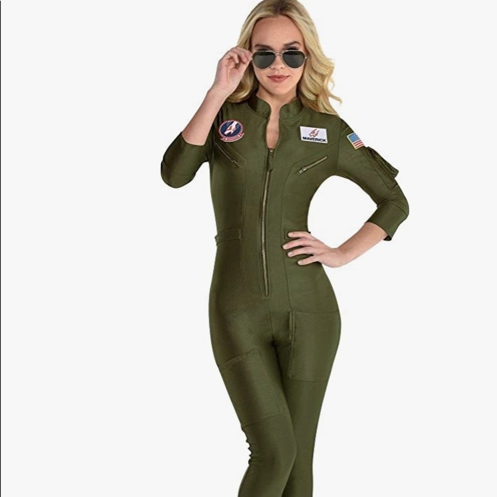 Party City Top Gun: Maverick Flight Costume for Women